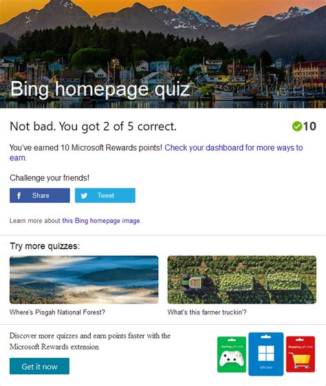 Take the Bing homepage quiz challenge! | Alaska day, Pisgah national forest, Challenges