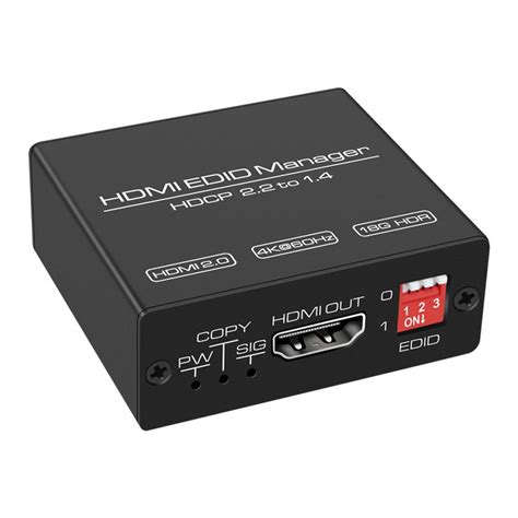 4K HDMI EDID Manager/Emulator – Honorstand Technology Co.,Limited