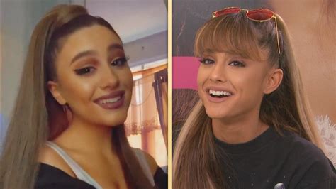 Ariana Grande Reacts to Her 'Bizarre' TikTok Doppelganger | Entertainment Tonight