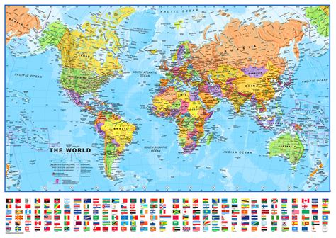 Large World Map Joss Wallpapers - vrogue.co