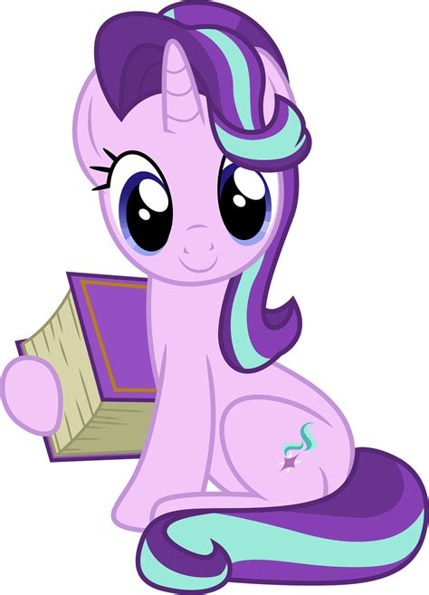 Starlight Glimmer with a book by CloudyGlow | My little pony drawing, My little pony characters ...