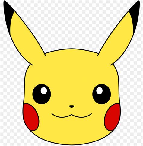 Ikachu Face Png Transparent Pikachu Face - Pikachu Face PNG Image With Transparent Background ...