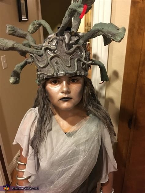 Medusa Girl's Halloween Costume | Step by Step Guide