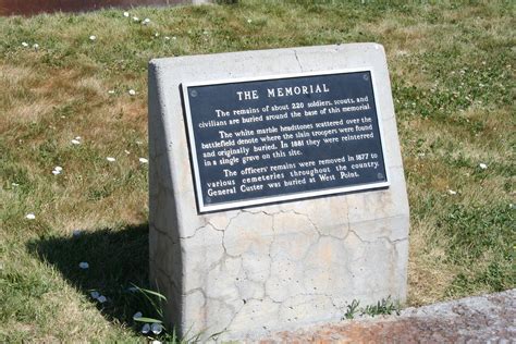 Memorial on Last Stand Hill | Battle of little bighorn, George custer, Civil war battles