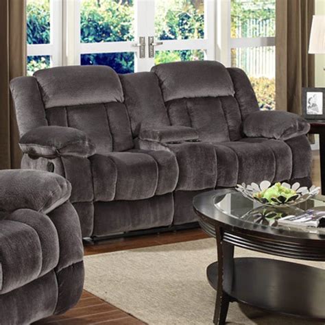 The Best Reclining Sofa Reviews: Navy Blue Reclining Loveseat