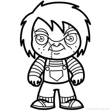 Chucky Tiffany Coloring Pages Coloring Pages