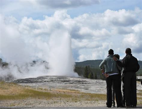 Yellowstone geyser erupts for 3rd time in 6 weeks