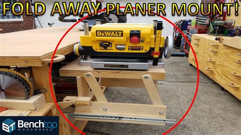 Fold Away Planer Stand, With Dust Collection EP12, 44% OFF