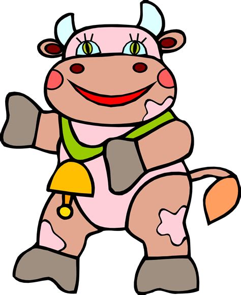 Cow Cartoon Characters - ClipArt Best