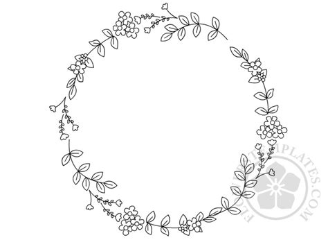 Printable Floral Print Embroidery Patterns