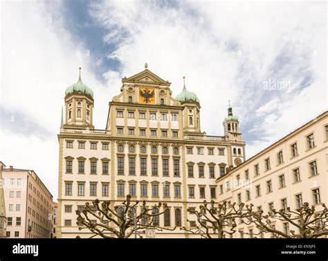 Augsburg town hall hi-res stock photography and images - Alamy