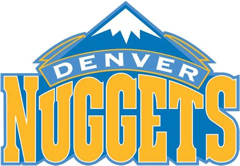 Denver Nuggets Primary Logo | Denver nuggets, Nba logo, National ...