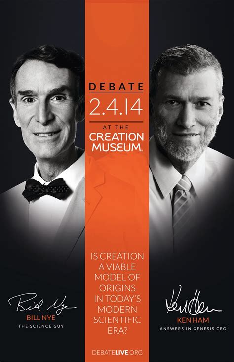 Creation vs. Evolution: Ken Ham to debate Bill Nye ~ MuskogeePolitico.com