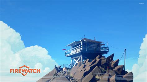 Fire lookout tower on the cliff - Firewatch wallpaper - Game wallpapers ...