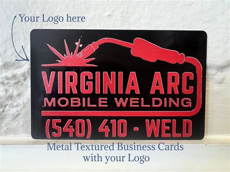 Custom Business Logo Cards Custom Metal Business Cards - Etsy