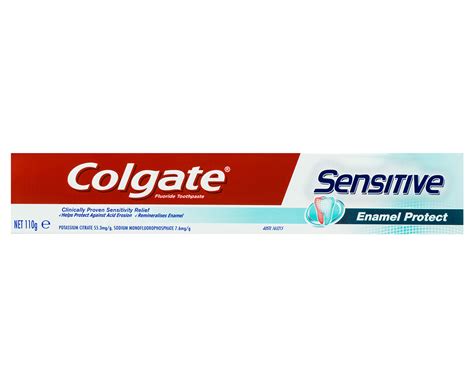 Colgate Sensitive Enamel Protect Whitening Toothpaste 110g | Catch.co.nz