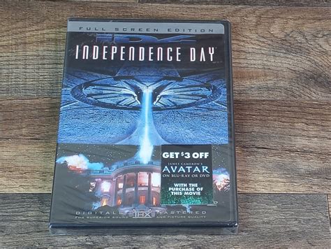 Independence Day DVD Movie Will Smith Bill Pullman Jeff - Etsy