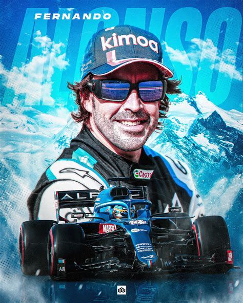 Formula 1 | Fernando Alonso | Alpine F1 Team :: Behance