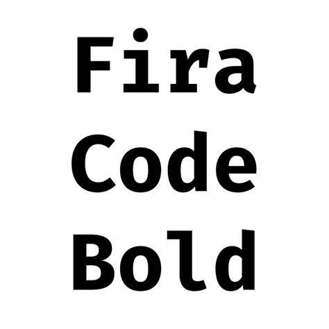 Fira Code Bold font - Free fonts on Creazilla | Creazilla