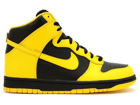 Nike Dunk High '08 - Black/Yellow