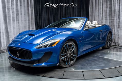 Used 2015 Maserati GranTurismo MC Stradale Convertible RARE Centennial ...