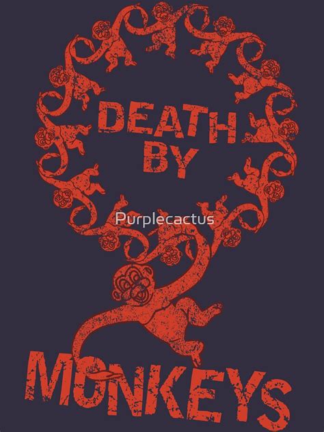 "Death by 12 monkeys" T-shirt by Purplecactus | Redbubble