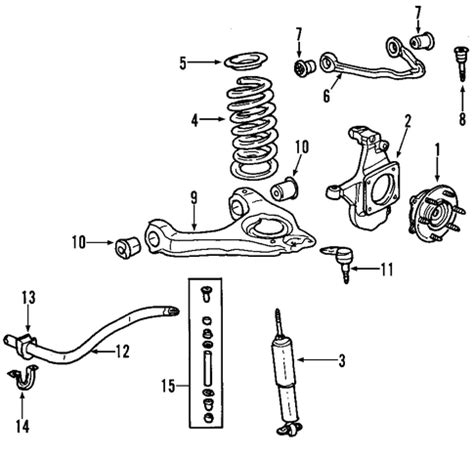 SUSPENSION COMPONENTS 2002 Chevrolet Silverado 2500 HD OEM – New GM Parts