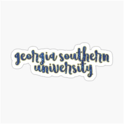 "gsu" Sticker by collegeacc | Redbubble