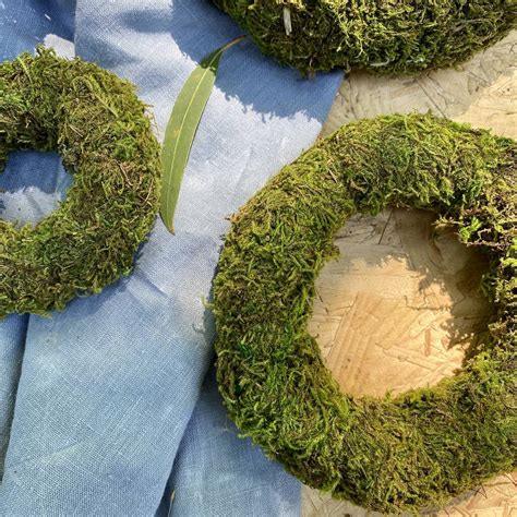 Moss Wreath Set Of Three By The Florist's Daughter | notonthehighstreet.com