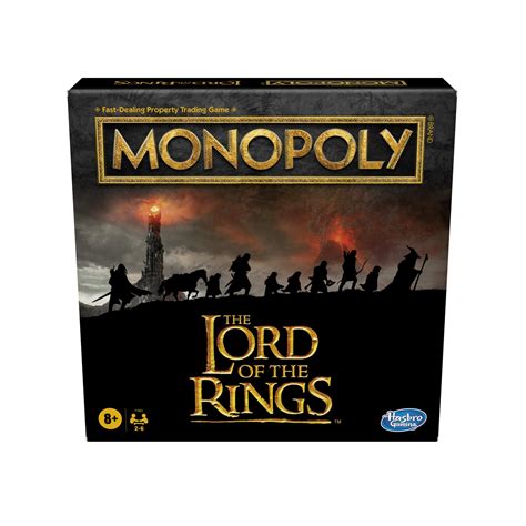 Buy Monopoly: The Lord of The Rings Edition Board Game Inspired by The ...