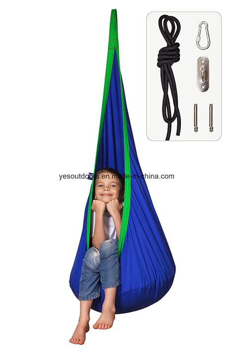 Kids Hammock Pod Swing for Indoor or Outdoor - China Hammock Pod Kid Swing and Childrens′s ...