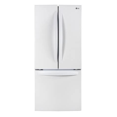 LG Electronics 30-inch W 22 cu. Ft. French Door Refrigerator in White - ENERGY STAR® | The Home ...