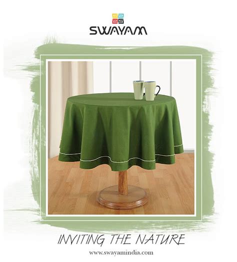 SWAYAM INDIA: Adorn Tables with Designer Table Covers For a Warm Inviting Look