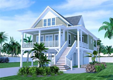 All House Plans | Sandpiper Cottage | SandpiperCottage | Beach cottage house plans, Beach house ...