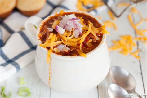 Crock Pot Cowboy Chili Recipe - Texas Cowboy Chili