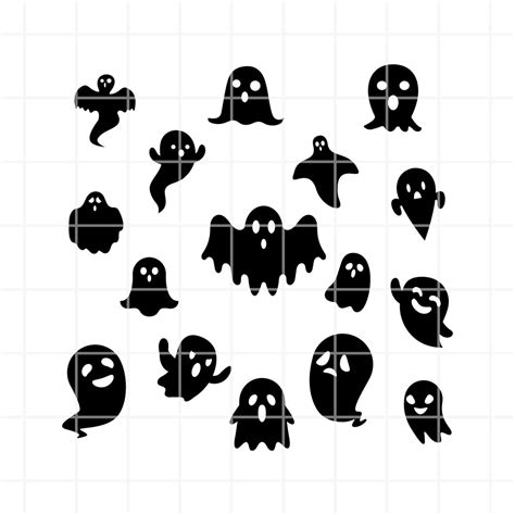 Ghost SVG. Halloween SVG. Ghost Clipart. Ghost Png. Ghost Cut - Etsy