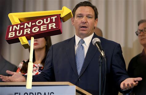 Florida Now Courting In-N-Out Because Ron DeSantis Loves a Vaccine Fight