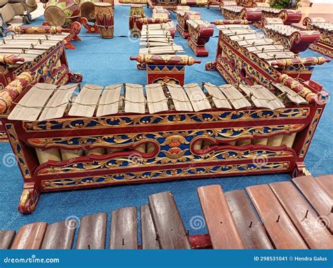 Traditional Balinese Gamelan Called Gender. Gamelan is a Indonesian Traditional Music ...