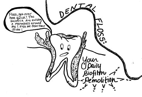 Your Graphic Health: Dental Floss: Your Daily Biofilm Demolition