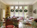 Christmas Family Room Home Tour - MY 100 YEAR OLD HOME