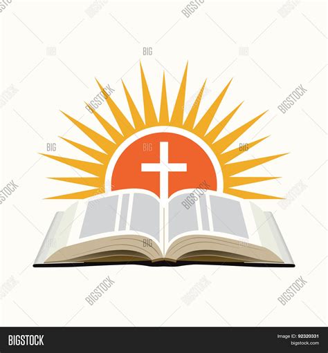 Bible, Sunset Cross. Vector & Photo (Free Trial) | Bigstock