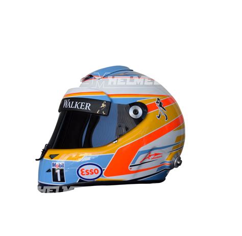 FERNANDO ALONSO 2015 F1 REPLICA HELMET FULL SIZE - CM Helmets