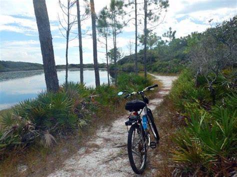 Topsail Hill Preserve State Park, FL. Best With Bikes, See Map.