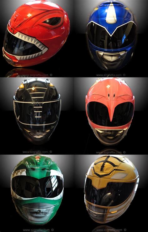 custom-motorcycle-helmets-power-rangers-background..... | Custom motorcycle helmets, Motorcycle ...