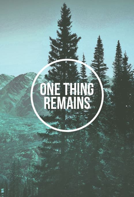 One Thing Remains – Jaeki