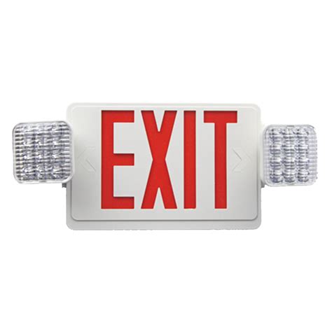 Exit Emergency Light Combo LED (8 LEDs X 0.125W)