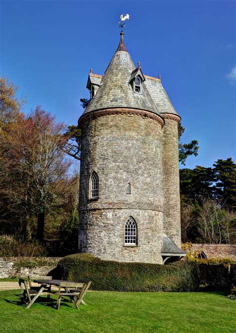 The Water Tower, Trelissick Gardens, Cornwall | This Grade I… | Flickr