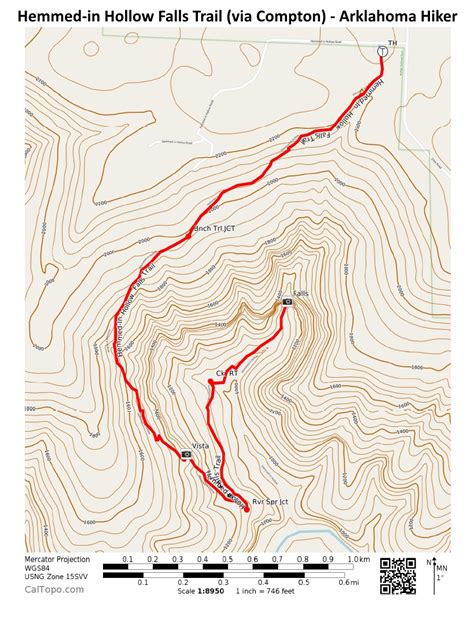 Hemmed-in Hollow Falls Trail (Buffalo River) - 5 mi (o&b) | Arklahoma Hiker