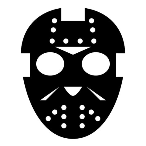 Jason mask icon, SVG and PNG | Game-icons.net