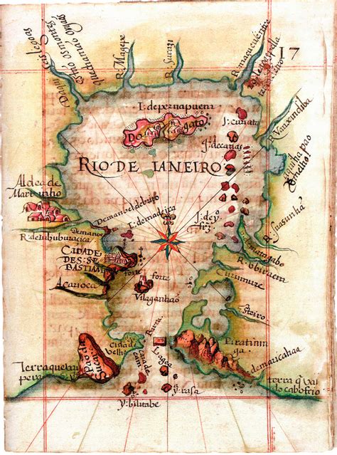 (1) Mapa da obra Roteiro de todos os Sinais, Conhecimentos… Luiz Teixeira. Acervo da Fundação ...